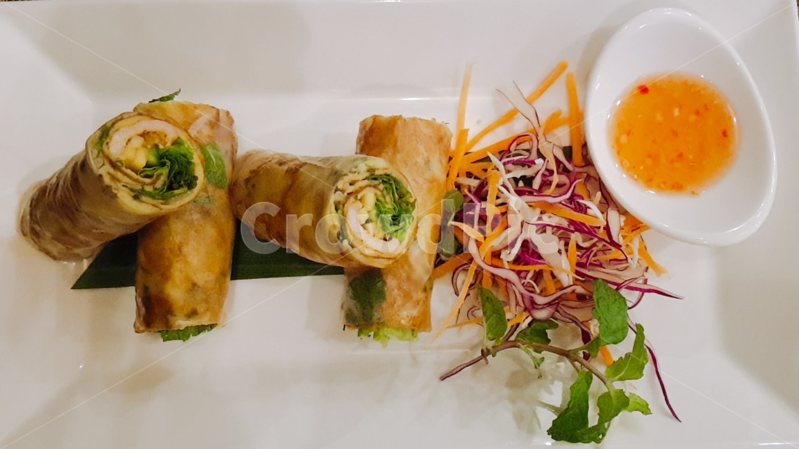 food,음식,meal,dish,식사,friedvegetablerolls,베트남음식