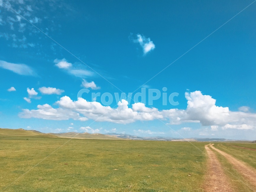 평야,하늘,구름,초원,자연,nature,대자연,목초,grassland,field,sky,자연,풍경,nature,landscape