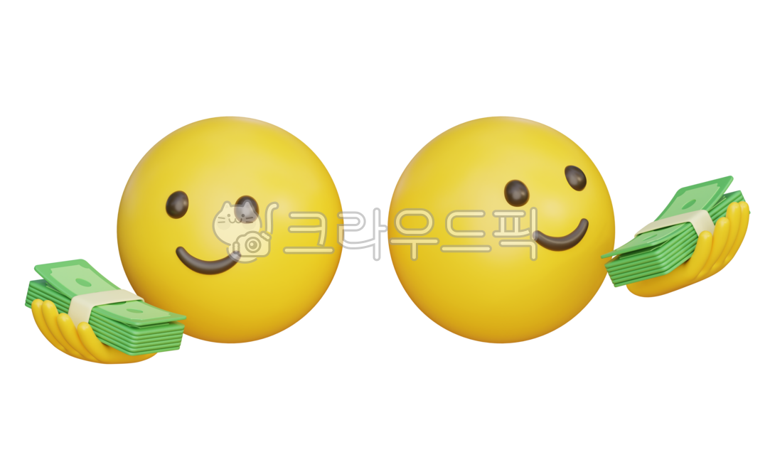 Emoticon,icon,emoji,expression,emotion,emotional expression,graphic,3d,3d,face,money,coin,banknote,economy,finance,bank,stock,investment,savings,rich,wealth
