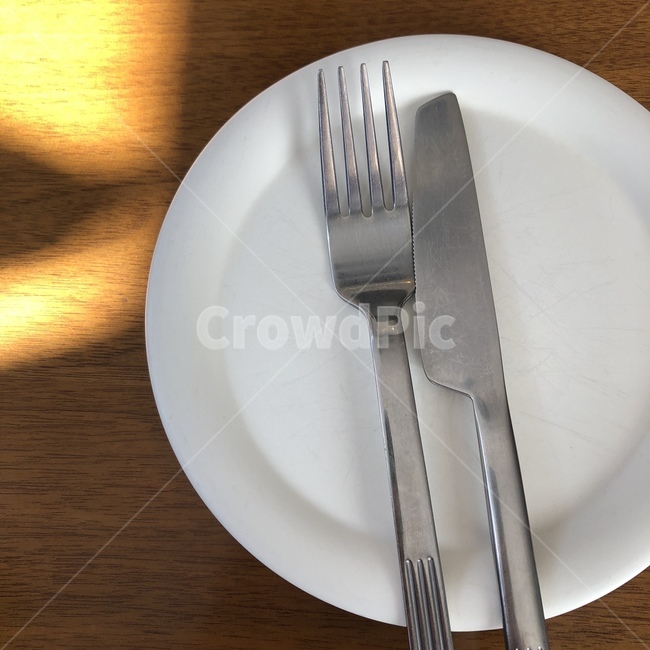 음식,식기,포크,접시,레스토랑,음식점,외식