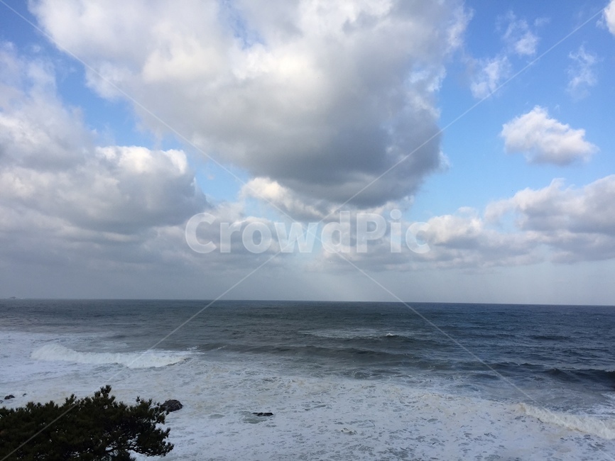 바다,구름,하늘,파도,바닷가,자연,풍경,nature,landscape,outdoors,옥외,weather,날씨,cumulus,적운,cloud,sky