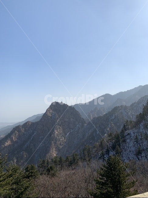 산,깨끗,자연,공기,설악산