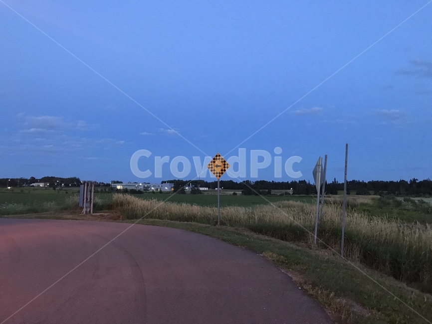 길,표지판,해질녘,도로,하늘,road,sign,path,sky,sunset