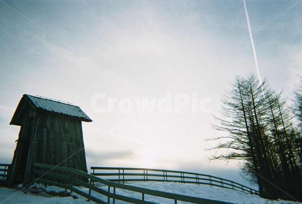 겨울,winter,감성,필름,양떼목장,하늘,sky