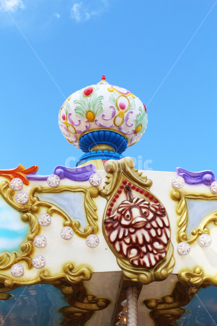 놀이공원,하늘,회전목마,amusementpark,sky,merrygoround,파란하늘