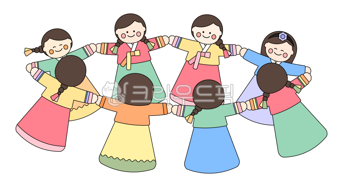 강강술래,추석놀이,추석,한가위,전통놀이,강강술래놀이,놀이,사람,여자,한복,단체,댕기머리,색동저고리,명절