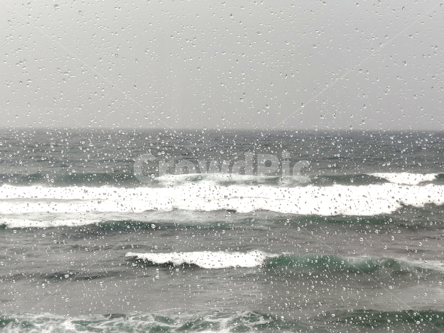 바다,파도,비,풍경,물결,자연,풍경,nature,landscape