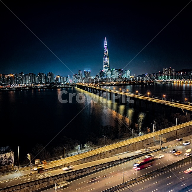 road,도로,서울,야경,도심,생동적인,아름다운,조명