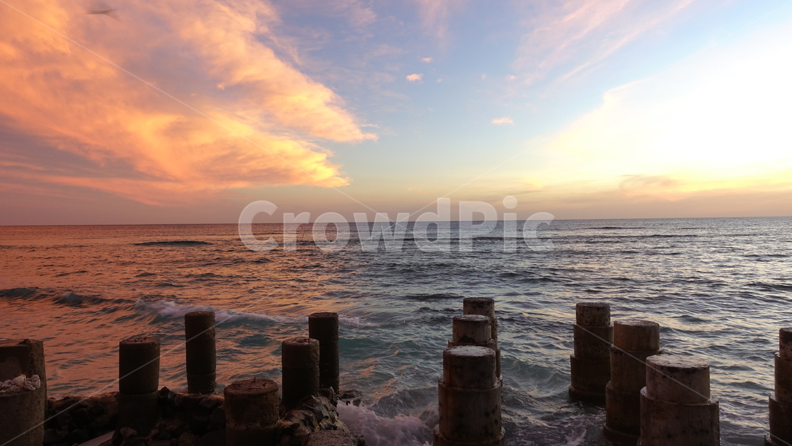 자연,nature,하늘,노을,sunrise,sky,새벽,dawn,orange,yellow,blue,오렌지,태평양