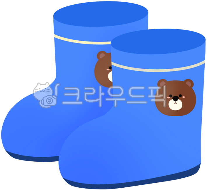 장화,장마,신발,비,곰돌이,장화일러스트,부츠