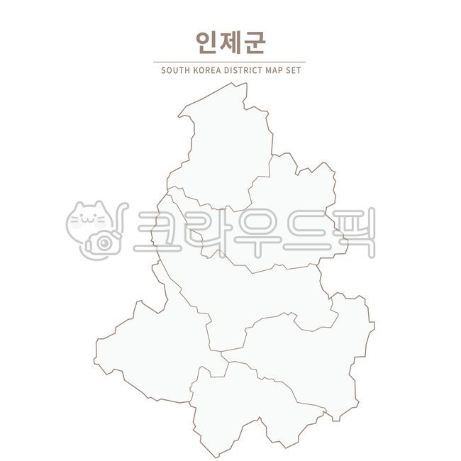Inje,Inje-gun,Inje-gun map,Inje map,Gangwon-do,map,Yeongdong,Yeongseo,map illustration,region,Republic of Korea,district,administrative district,map,illustration,administrative map,jurisdiction map,district map,city,province,county,re