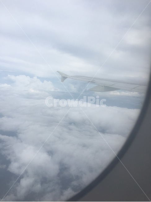 하늘,비행기,여행,구름,airplane,landscape,바다,sky