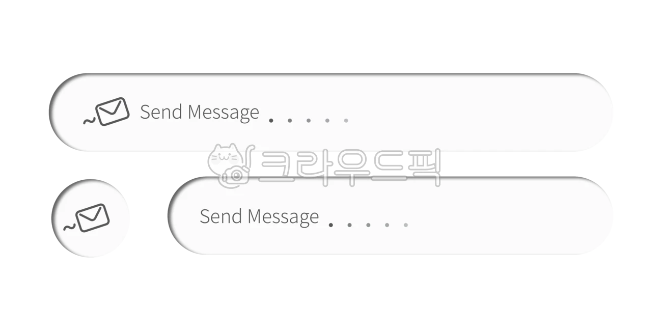 메세지, 메일, send, message, button, 사진,이미지,일러스트,캘리그라피 - tunasalmon작가