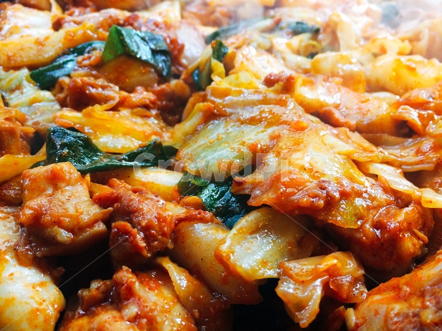 야들야들,닭갈비,춘천닭갈비,모락모락,매콤,식사,춘천,닭고기,닭,닭요리