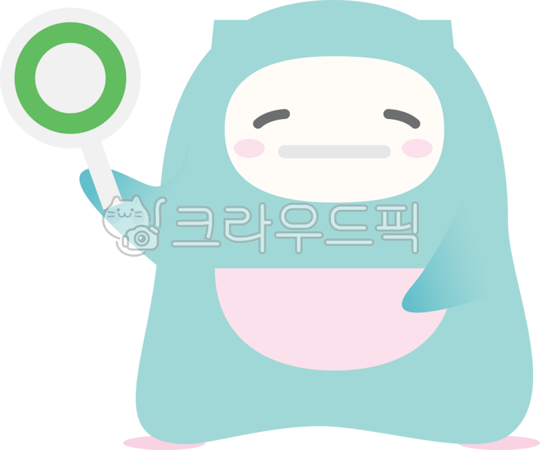 Hamster,character,illustration,answer,holding a sign,o