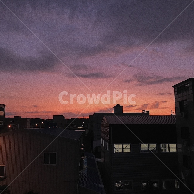 밤하늘,석양,해질무렵,하늘,밤,도시,풍경,city,landscape,색깔,색상,색채,색감,color sense,color sensitivity,feeling of color,nature,자연,outdoors,옥외