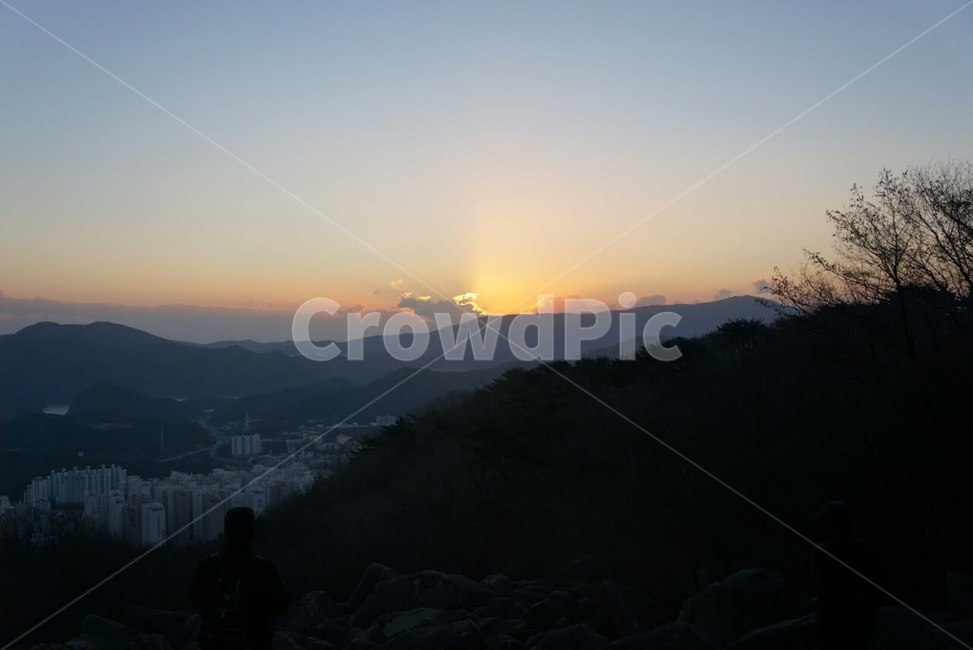 해돋이,새벽시간,해,새벽해돋이,해뜨기전