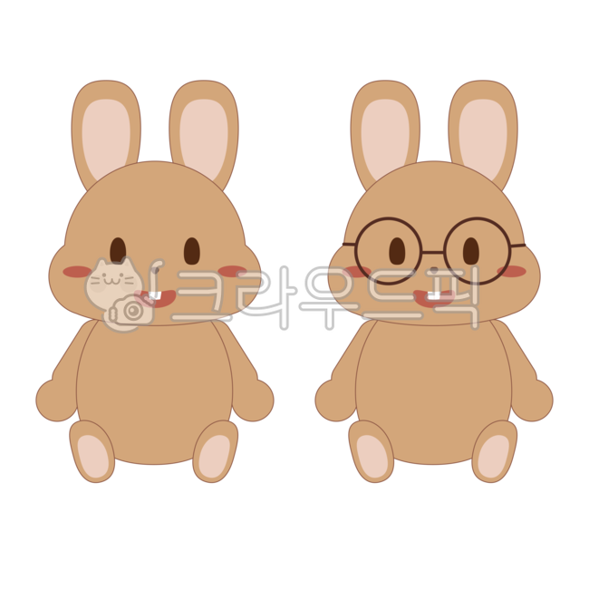 Glasses rabbit illustration,Cute animal illustrations,cute character,rabbit,animal,illustration,rabbit illustration,cute animals,rabbit character,graphic,rabbit with glasses