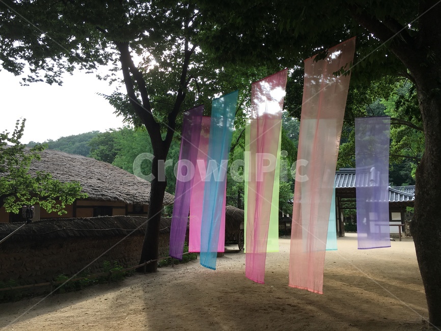 한국민속촌,다채로움,천연염색,천,전통문화,한국전통,한국문화,korean traditional,korean culture