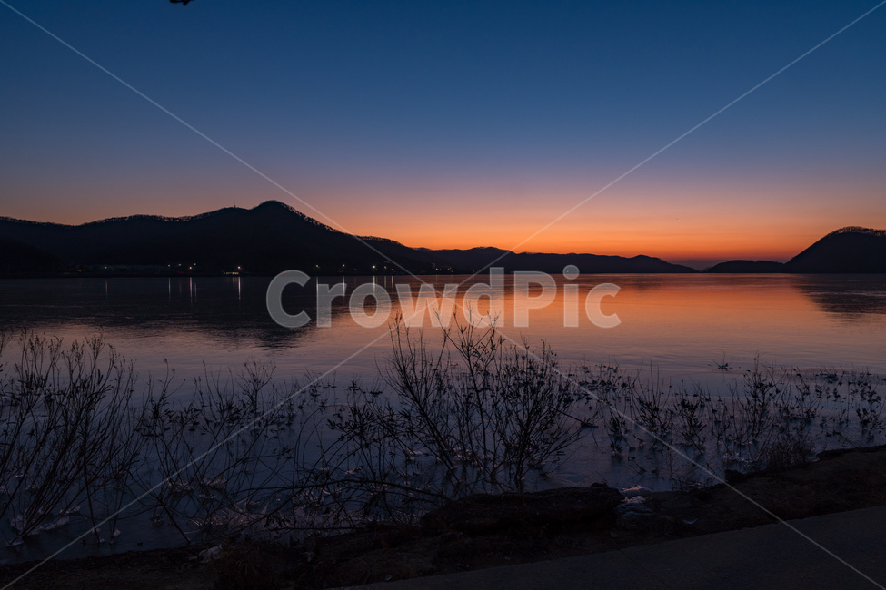 일몰,어비리,이동저수지,어비낙조,저수지,sunset,lake