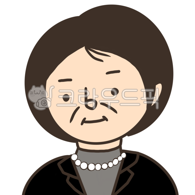 아줌마,중년여성,진주목걸이,목걸이를한중년여성,아주머니,face,얼굴,head,머리