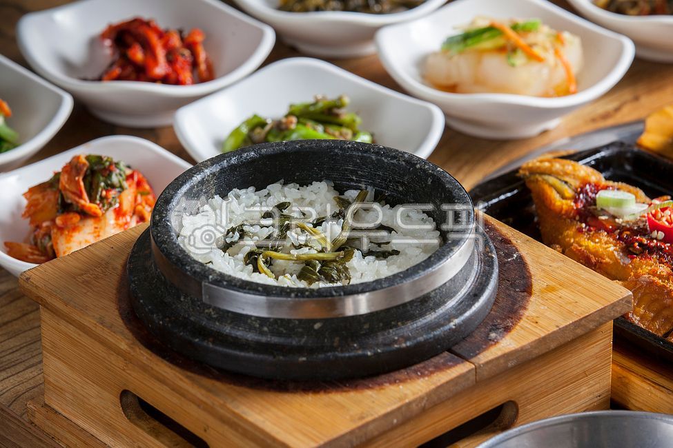 돌솥밥, 솥밥, 돌솥정식, 돌솥밥정식, 돌솥영양밥, 사진,이미지,일러스트,캘리그라피 - 미미스튜디오작가