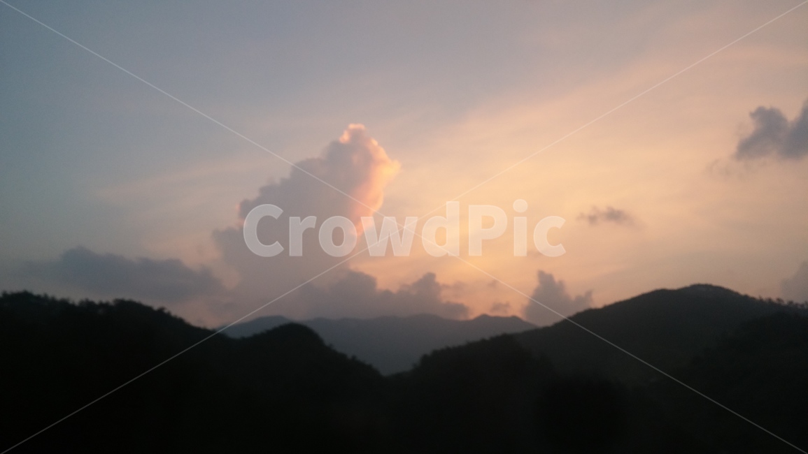 하늘,구름,자연,풍경,노을,석양,자연,풍경,nature,landscape,weather,날씨,outdoors,옥외,cloud,cumulus,적운,sky