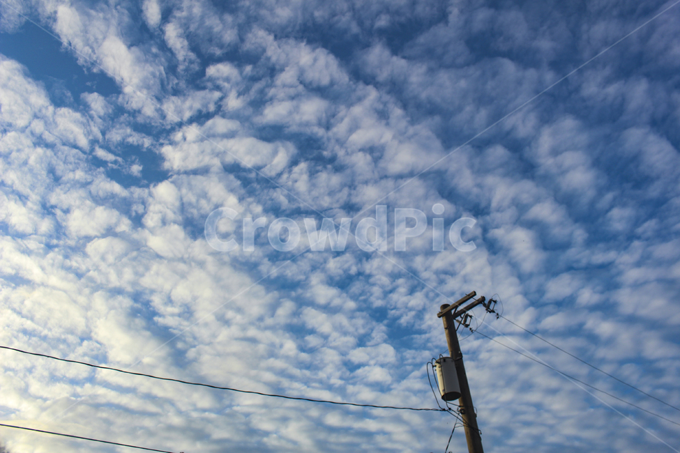 하늘,구름,sky,cloud,전봇대,자연