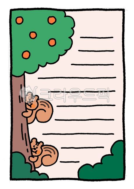 psd,background design,notepad,memo,squirrel picture,letterpaper,Squirrel illustration,design,drawing,graphic,border design,border,hand drawing,nature,tree,background frame,squirrel,writing pad,painting,animal,illustration
