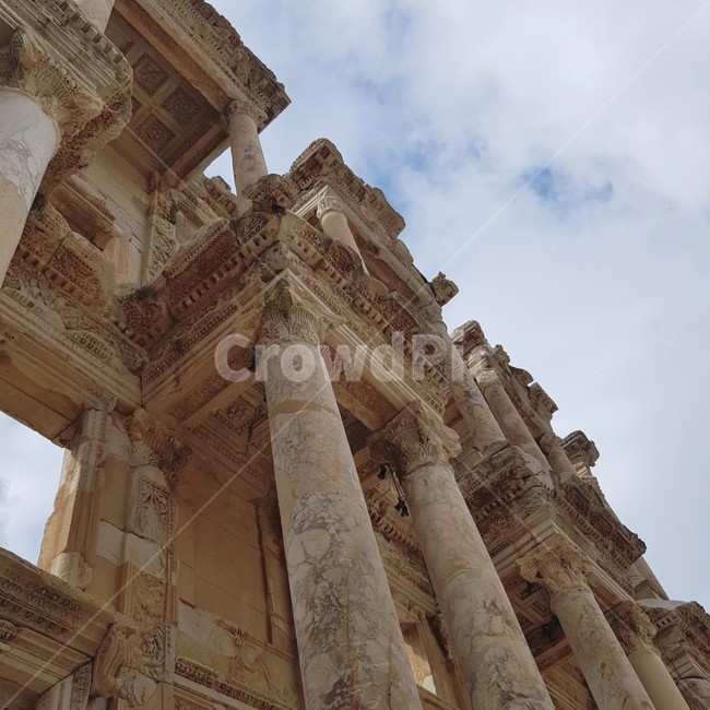 selcuk,Celsus Library,stone building,ancient architecture,Trkiye,libraryofcelsus,Historic sites,building,historicsite,ephesus,turkey,Izmir,Selcuk,europe