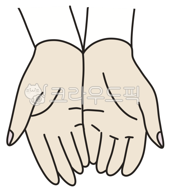 손,모은손,hand,두손,신체