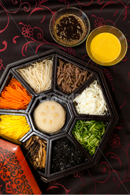 traditional,Gujeolpan,healthy,Korean food,cooking,delicious,food
