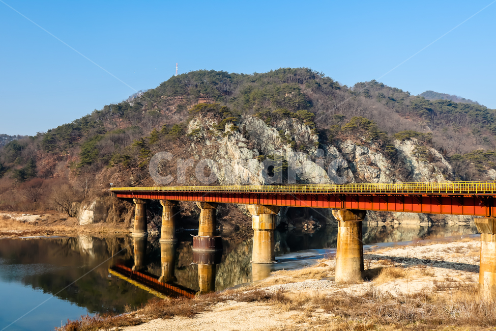 다리,철도,풍경,산,강,겨울,자연,풍경,nature,landscape,outdoors,옥외
