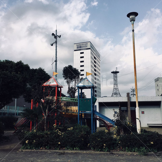 놀이터,일본,대마도,구름,미끄럼틀,놀이공원,놀이동산,놀이터,amusement park,playground