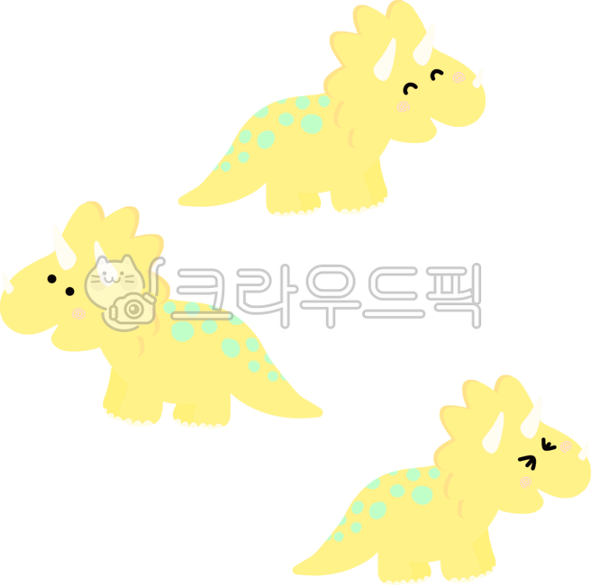 Dinosaur,Dinosaur Character,Dino,Cretaceous,Baby Dinosaur,Jurassic,Jurassic Dinosaur,Jurassic Park,Cute Dinosaur,Pastel Dinosaur,Simple Dinosaur,Herbivorous Dinosaur,Dinosaur Illustration,Triceratops