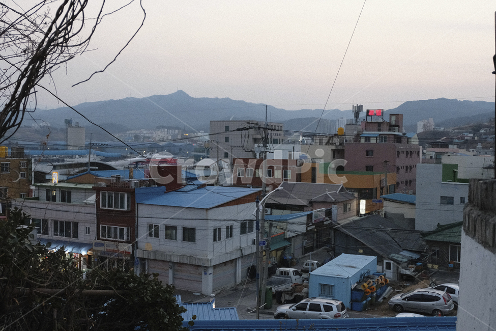 Donghae Village,Mukho Port,Nongoldamgil,Nongoldam,village scenery,country village,Mukho Port Village