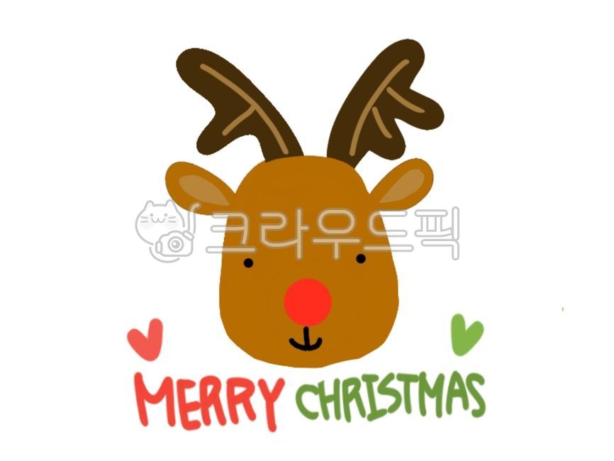 메리크리스마스,크리스마스,성탄절,크리스마스이브,루돌프,일러스트,캘리그라피