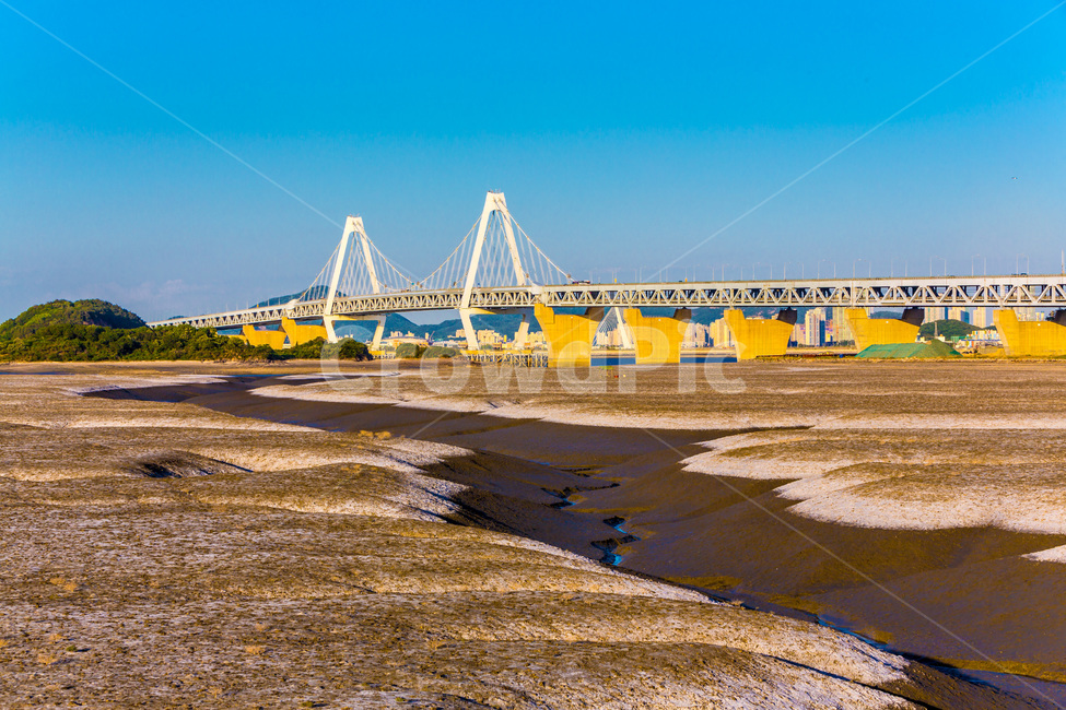 영종도,썰물,갯벌,영종대교,낙조,석양,환경,무늬,자연,풍경,nature,landscape,한국자연풍경,한국자연경관,korea nature landscape,road,도로