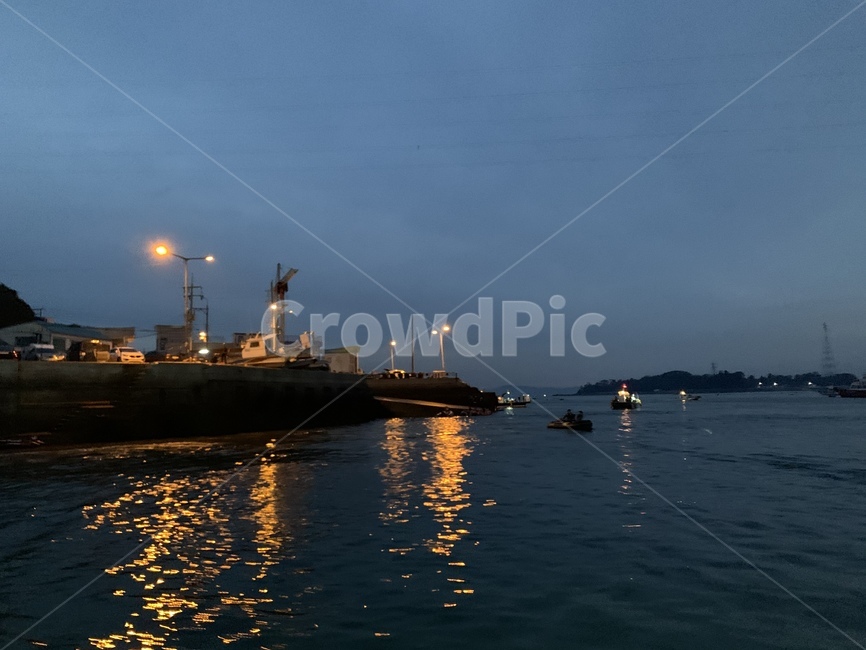 바다,배,항구,새벽,이른새벽