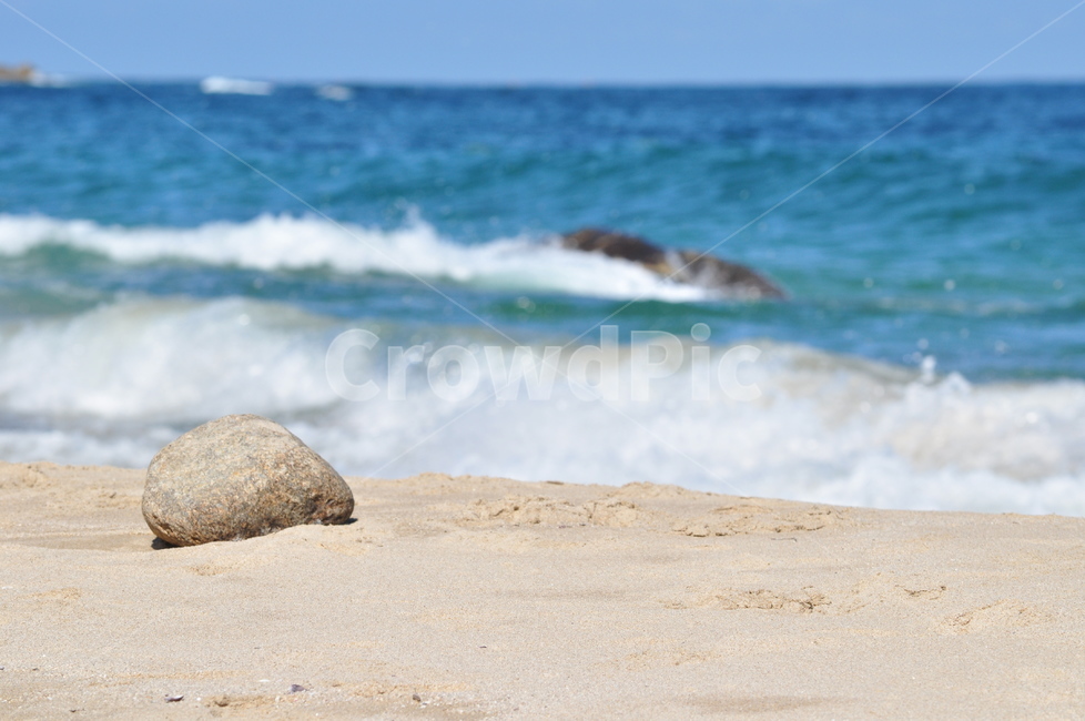 바다,감성,돌멩이,돌맹이,혼자,해변,바다,beach,sea