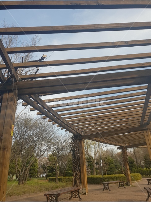 쉼터,산책,휴식,벤치,직선,자연,풍경,nature,landscape,porch,현관,patio,안마당,pergola,페르 골라