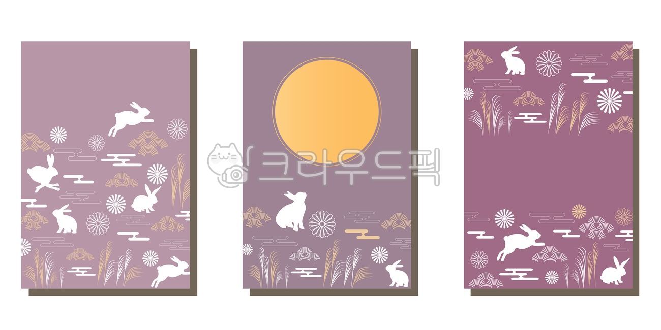 template,deco,autumn night,pattern,frame set,Thanksgiving,background set,Chuseok frame,rabbit,tradition,decoration,Chuseok,full moon,set,eps,traditional pattern,minautumn,fullmoon,moon,background,Chuseok background,autumn,frame
