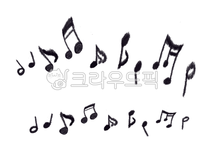 음악, 음표, 음표도안, 악보, png, 사진,이미지,일러스트,캘리그라피 - limartblog작가