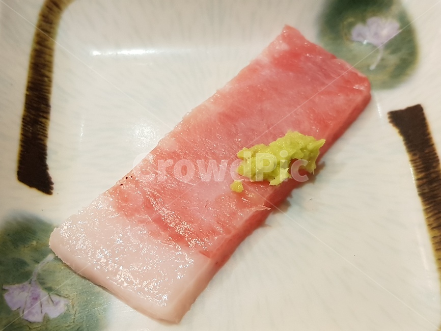 오도로,혼마구로,참치,참치회,대뱃살,참다랑어,생와사비,와사비