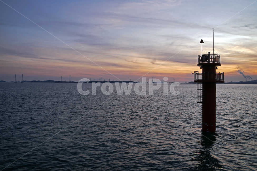 구봉도,대부도,서해,낙조전망대,안산시,바다,등대,일몰,석양,영흥도,등대,lighthouse