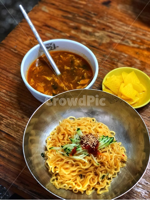 비빔라면,골목분식,한국맛집,koreafood,korea,라면,food,noodle,koreanmeal,koreanfood,한식,한국음식,음식,요리,한국요리