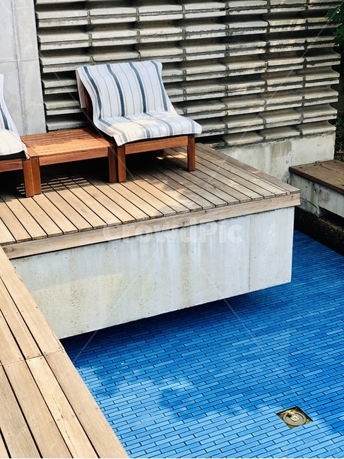 porch,deck,풀장,의자,오후,여름