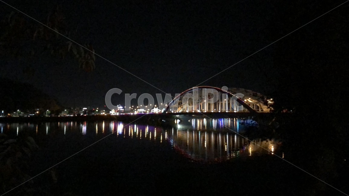 다리,한강,밤,야경,물,밤하늘,한강야경
