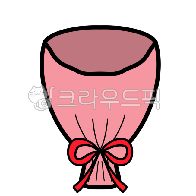 꽃다발,꽃포장,포장지,리본,리본끈
