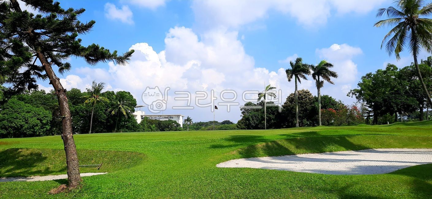 bunker,golf course,overseas golf,golfcourse,field,fairway,Indonesia Golf,Southeast Asia Golf
